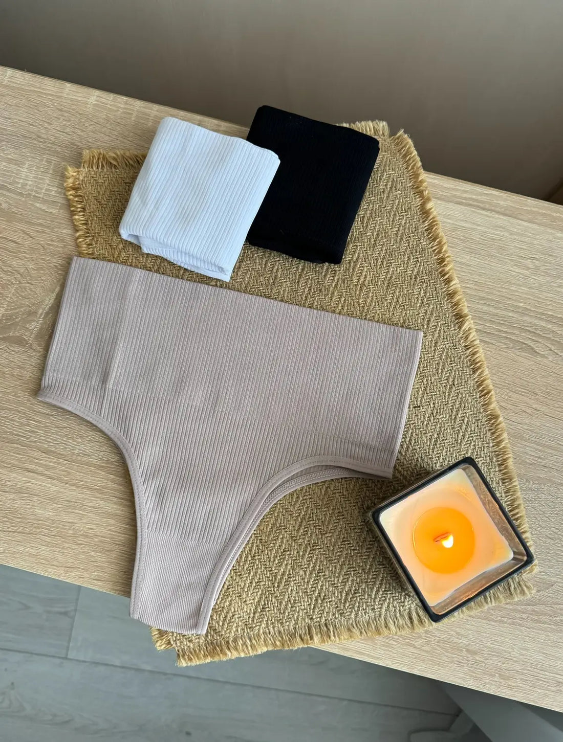 Набір коригувальних високих бразільських трусиків (3 шт.)